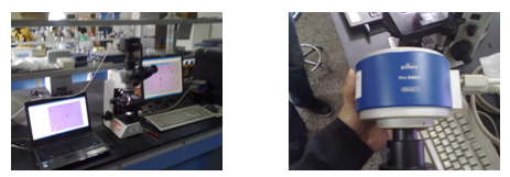 實拍設(shè)備圖片(MC50+奧林巴斯CX41) 對比的美國進(jìn)口攝像頭